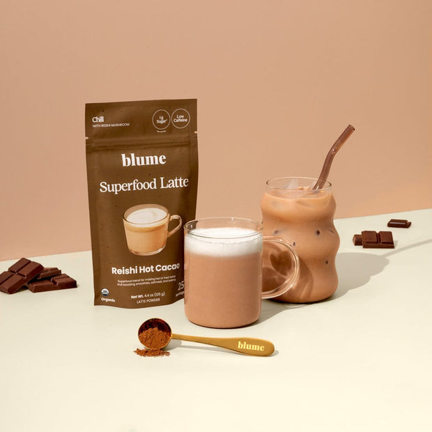 Blume Reishi Hot Cacao - Superfood Latte Food & Drink