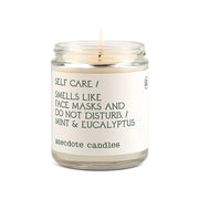 Anecdote Candles Self Care Candle Candles