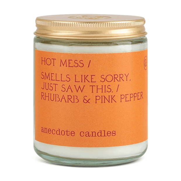 Anecdote Candles Hot Mess Candle Candles