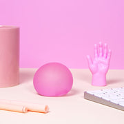 Speks Gump Stress Ball - Pink Novelty