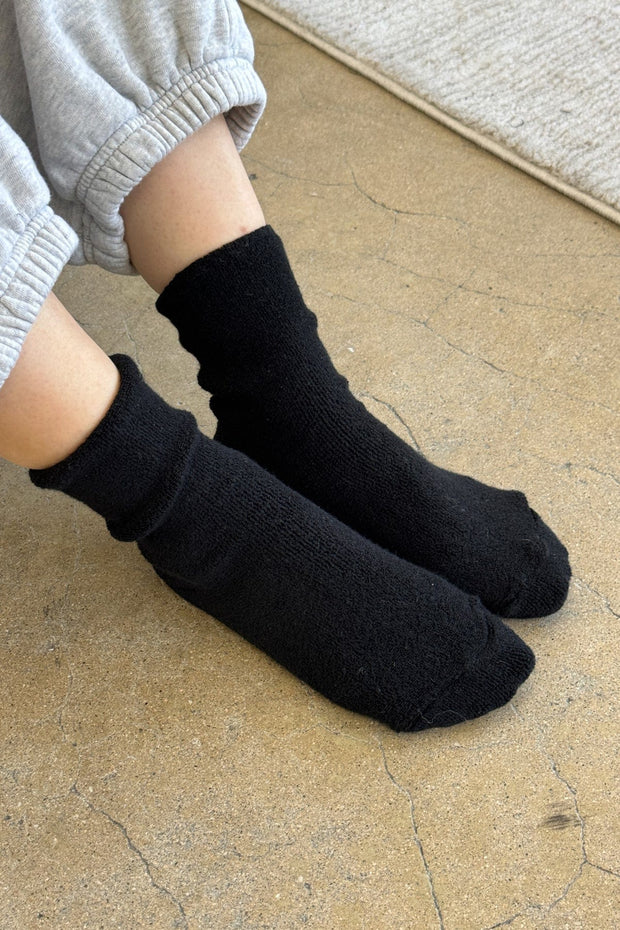 Le Bon Shoppe Cloud Socks - Black Accessories