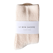 Le Bon Shoppe Cloud Socks - Ecru Accessories