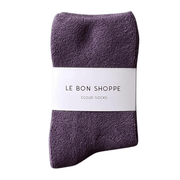 Le Bon Shoppe Cloud Socks - Plum Accessories