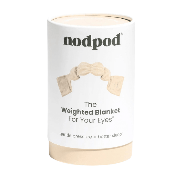 Nodpod Weighted Sleep Mask - Ivory Wellness