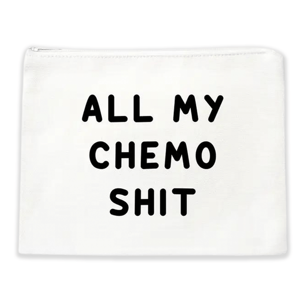 Love You a Latte Shop All My Chemo Shit Pouch Novelty