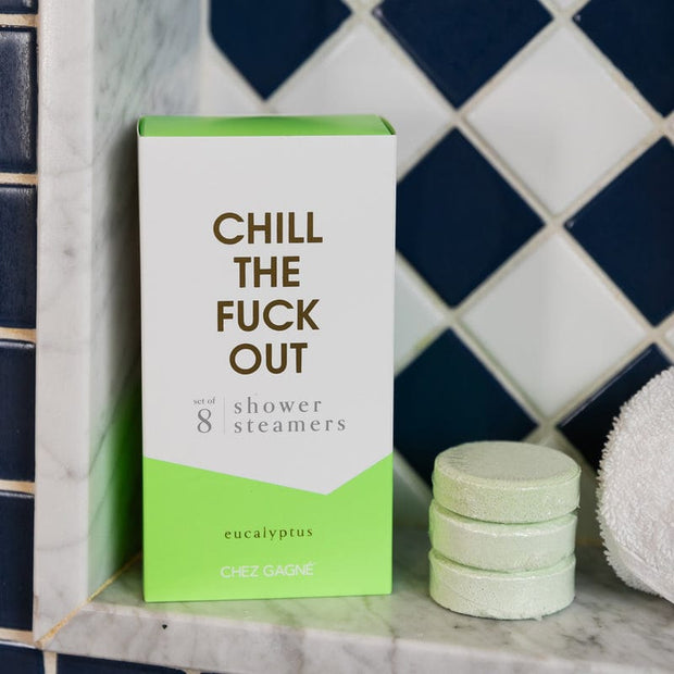Chez Gagne Chill the Fuck Out Shower Steamers Bath & Beauty