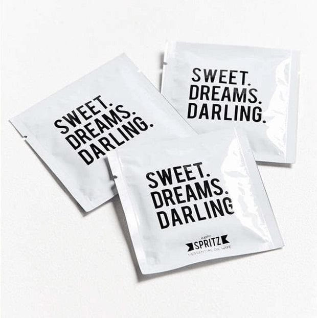 Happy Spritz Sweet Dreams Darling Moist Towelette - 7 pack Bath & Beauty
