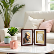 Pearhead Pawprints Keepsake Photo Frame & Clay Impression Kit Home