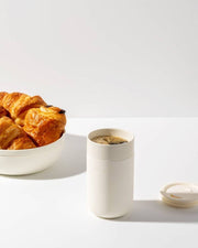 W&P Cream Ceramic Mug - 16 oz Food & Drink