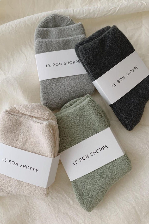 Le Bon Shoppe Cloud Socks - Ecru Accessories