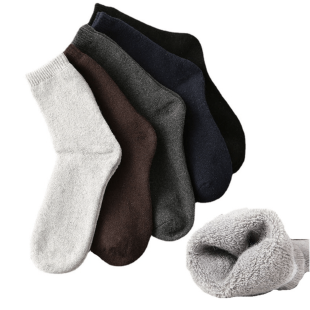 Sharon Cooper Cozy Winter Socks - Dark Grey Accessories