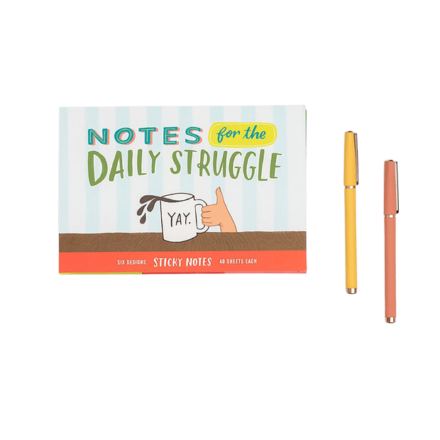 Em & Friends Daily Struggle Sticky Notes Novelty