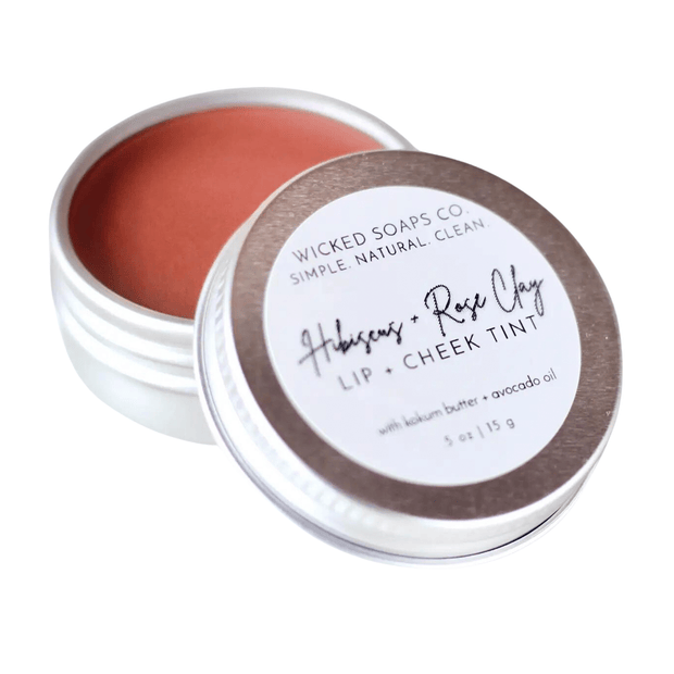 Wicked Soaps Co. Hibiscus Rose Lip Tint Bath & Beauty