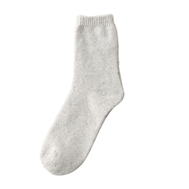 Sharon Cooper Cozy Winter Socks - Light Grey Accessories