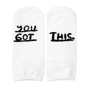 People I've Loved You Got This Socks - White Accessories